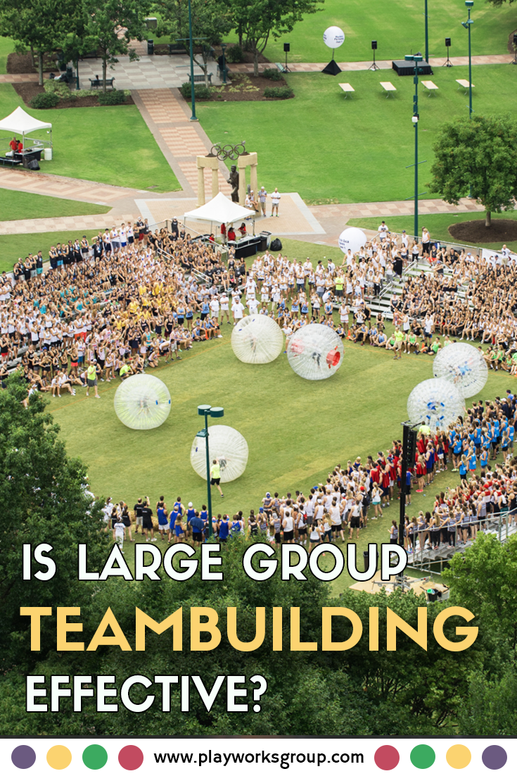36 Gigantically Fun Large Group Team Building Activities